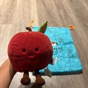 Jellycat apple plushie